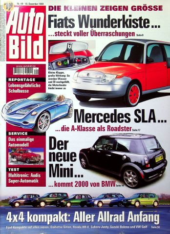 Deckblatt Auto Bild (49/1999)